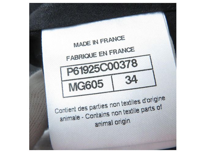 Chanel COCO Mark Kamelienlederjacke Schwarz - Ansicht 9
