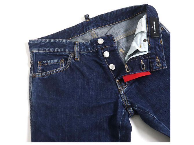 Calça jeans slim com botão da Dsquared2 - vista 3