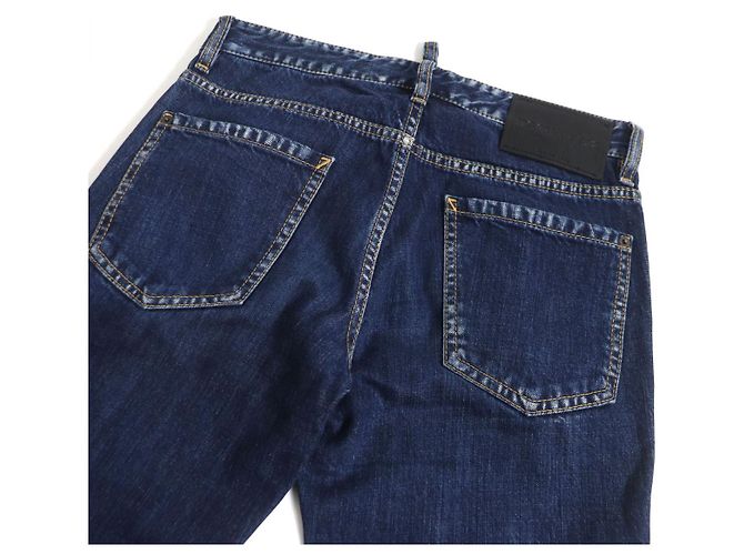 Calça jeans slim com botão da Dsquared2 - vista 4