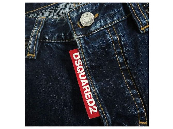 Calça jeans slim com botão da Dsquared2 - vista 6