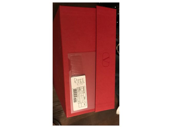 Valentino Garavani Rockstud Sandali in pelle metallizzata bronzo - vista 6