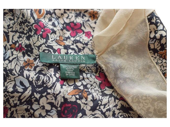 Lauren Ralph Lauren Seidentuch mit Blumenmuster Mehrfarben - Ansicht 5