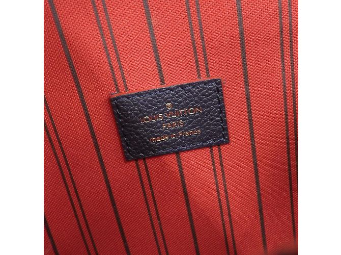 Pochette Metis MM M44071 in Monogram Empreinte Louis Vuitton Rosso - vista 8