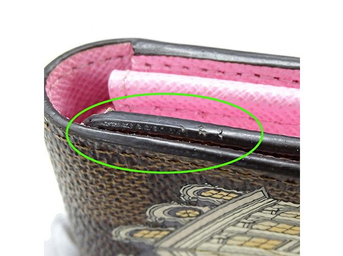 Cartera larga Damier Vivienne Louis Vuitton Castaño Damier ebene - vista 12