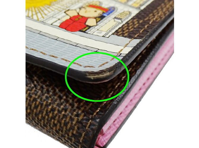 Cartera larga Damier Vivienne Louis Vuitton Castaño Damier ebene - vista 14