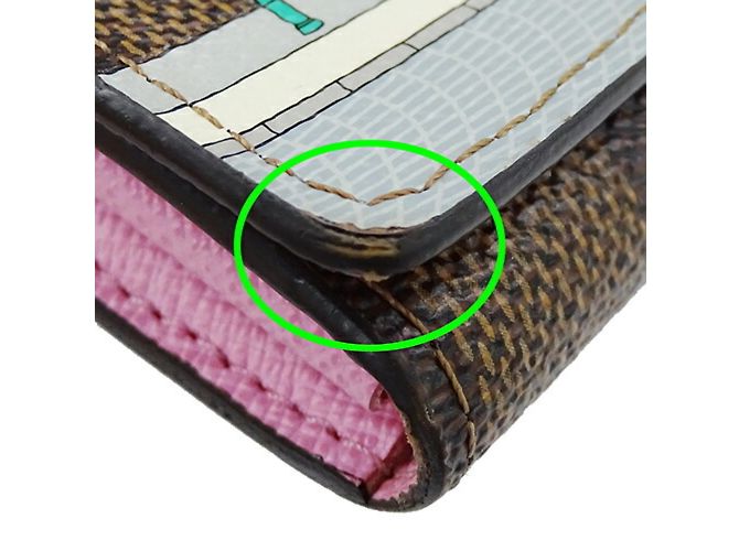 Cartera larga Damier Vivienne Louis Vuitton Castaño Damier ebene - vista 15