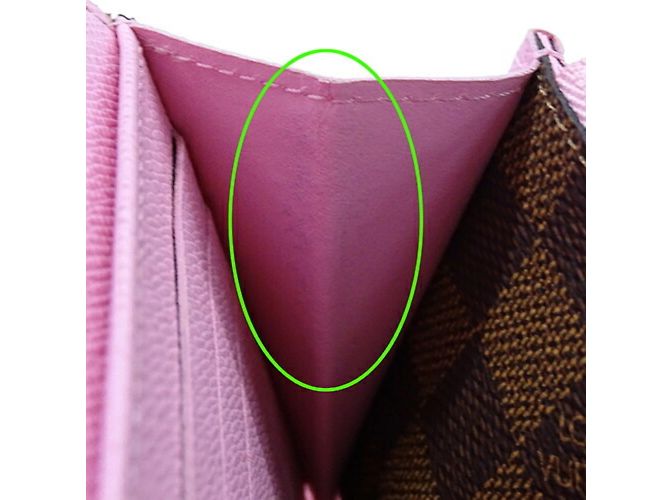 Cartera larga Damier Vivienne Louis Vuitton Castaño Damier ebene - vista 9