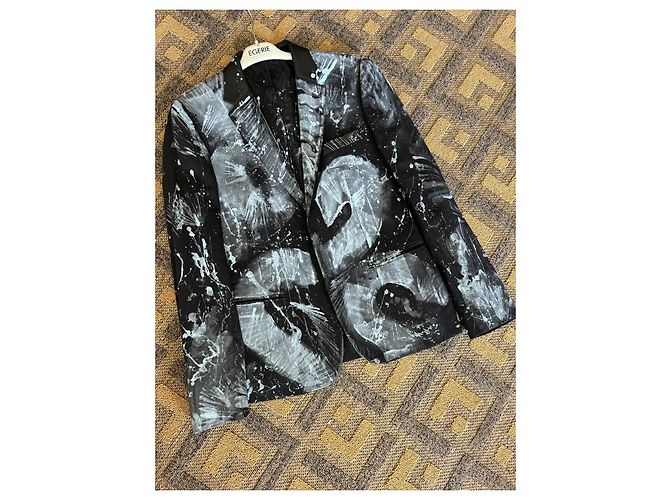 Neuen John Richmond Blazer unique Schwarz - Ansicht 5