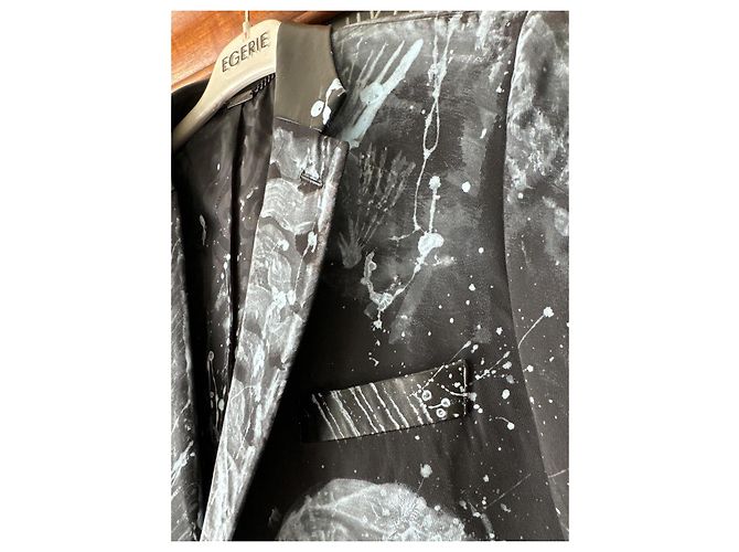Neuen John Richmond Blazer unique Schwarz - Ansicht 7