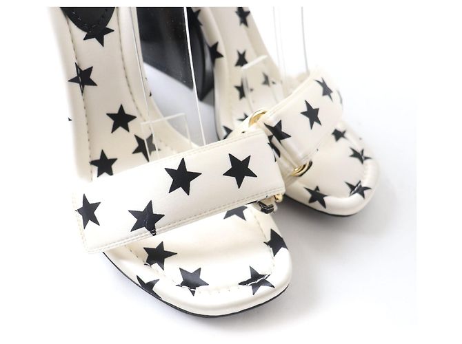 Louis Vuitton Satin-Ankle-Strap-Sandalen 37.5 - Ansicht 7
