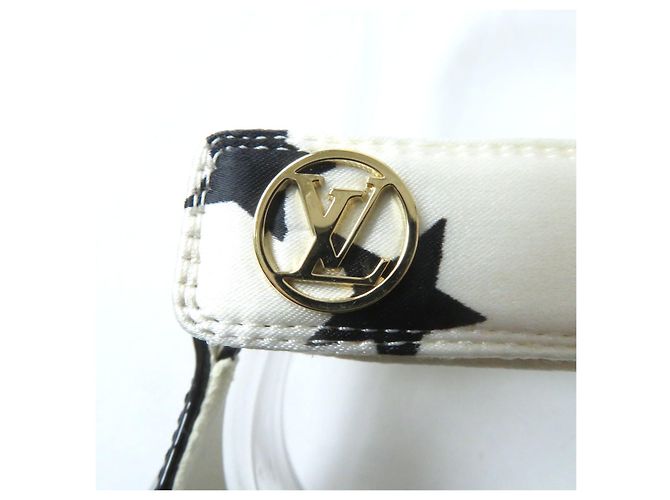 Louis Vuitton Satin-Ankle-Strap-Sandalen 37.5 - Ansicht 8