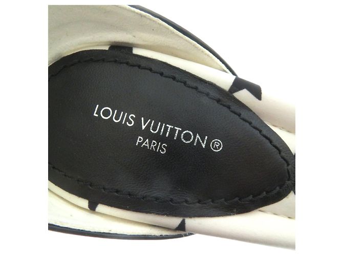 Louis Vuitton Satin-Ankle-Strap-Sandalen 37.5 - Ansicht 9