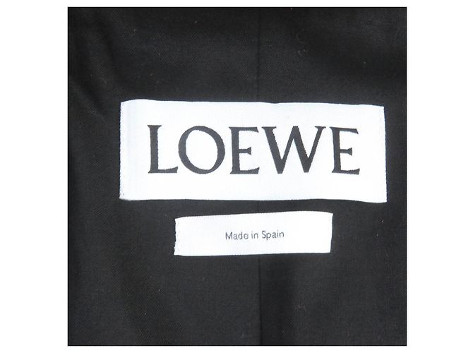 Loewe Anagram Leather Jacket Double Breasted Red - view 8