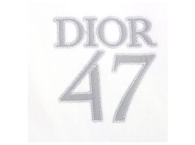 Sudadera de media cremallera en algodón XL con logo de Dior Blanco - vista 5