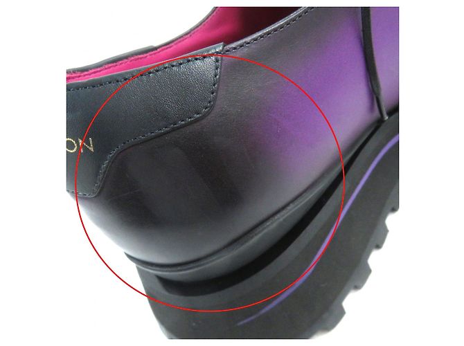 Scarpe Derby Kongur Line di Louis Vuitton Viola - vista 13