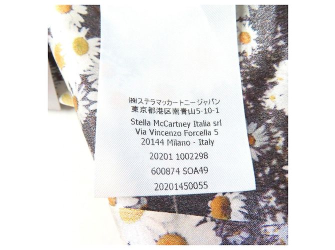Autre Marque Vestido sin mangas de seda floral Stella McCartney Multicolor - vista 10