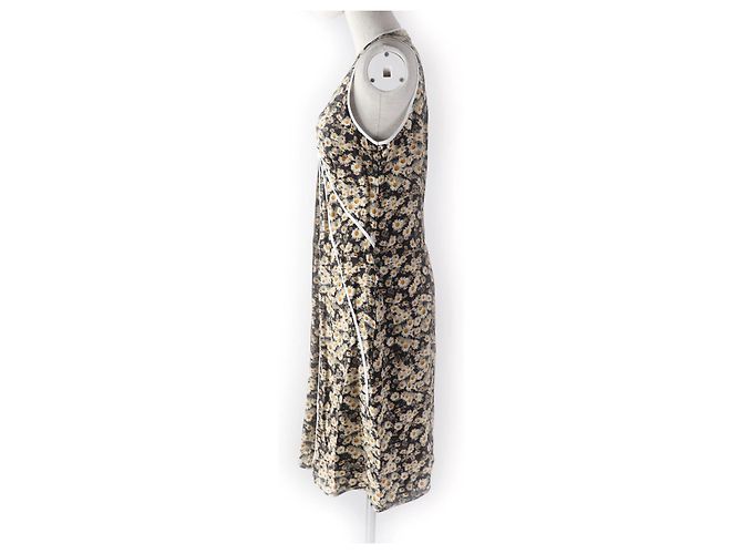 Autre Marque Vestido sin mangas de seda floral Stella McCartney Multicolor - vista 2
