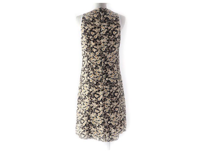 Autre Marque Vestido sin mangas de seda floral Stella McCartney Multicolor - vista 3