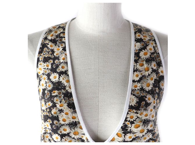 Autre Marque Vestido sin mangas de seda floral Stella McCartney Multicolor - vista 4