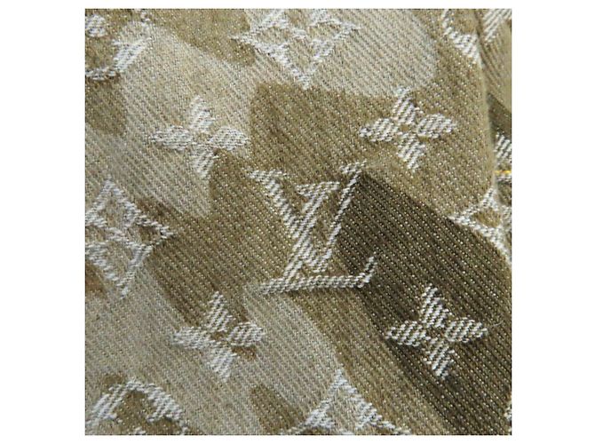 Louis Vuitton Takashi Murakami Jeansjacke Khaki - Ansicht 10