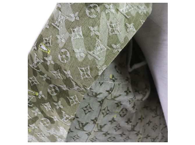Louis Vuitton Takashi Murakami Jeansjacke Khaki - Ansicht 5