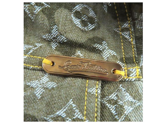 Louis Vuitton Takashi Murakami Jeansjacke Khaki - Ansicht 7