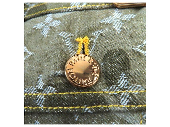 Louis Vuitton Takashi Murakami Jeansjacke Khaki - Ansicht 8