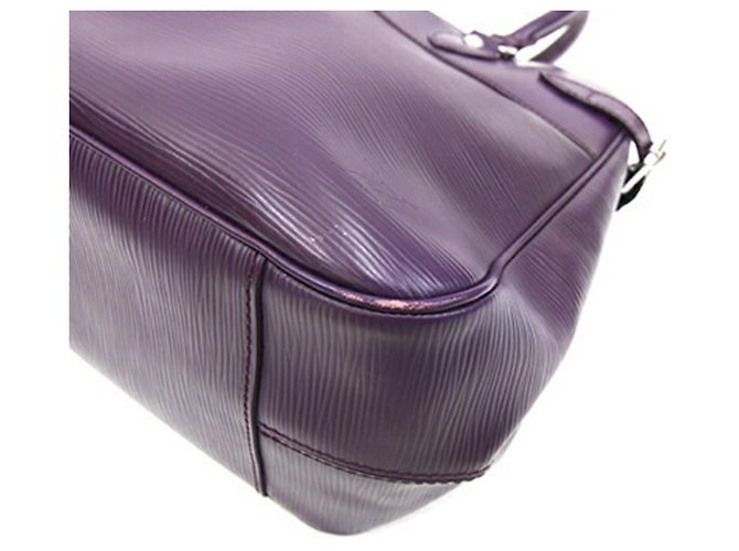 Passy Borsa tote in pelle Epi Louis Vuitton Viola scuro - vista 4