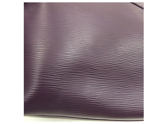 Passy Borsa tote in pelle Epi Louis Vuitton Viola scuro - vista 5