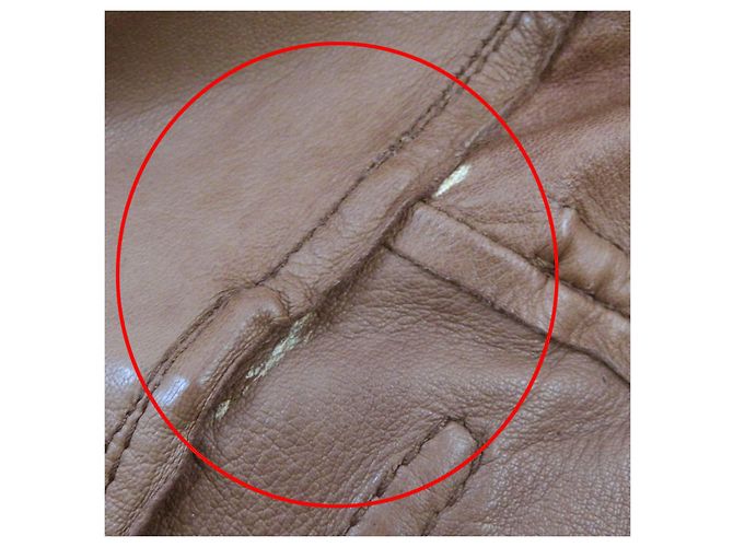 GUCCI Suede Leather Jacket Brown 50 - view 11
