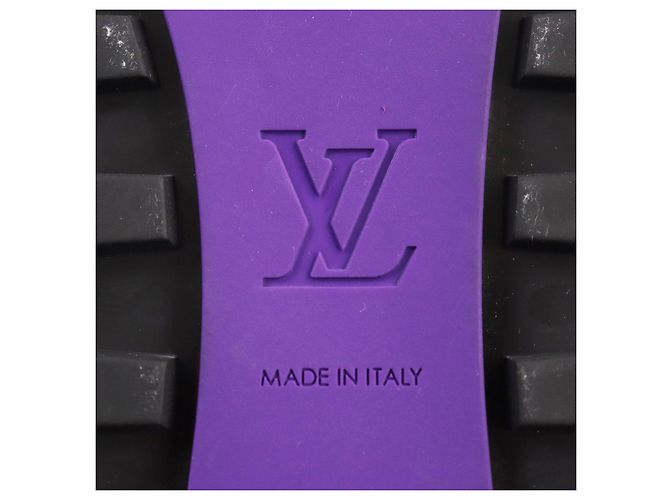 Scarpe Derby in pelle Louis Vuitton viola 9 Porpora - vista 10