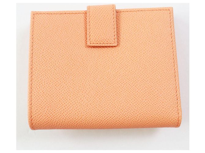 Portafoglio bifold Gancini Salvatore Ferragamo arancione - vista 3