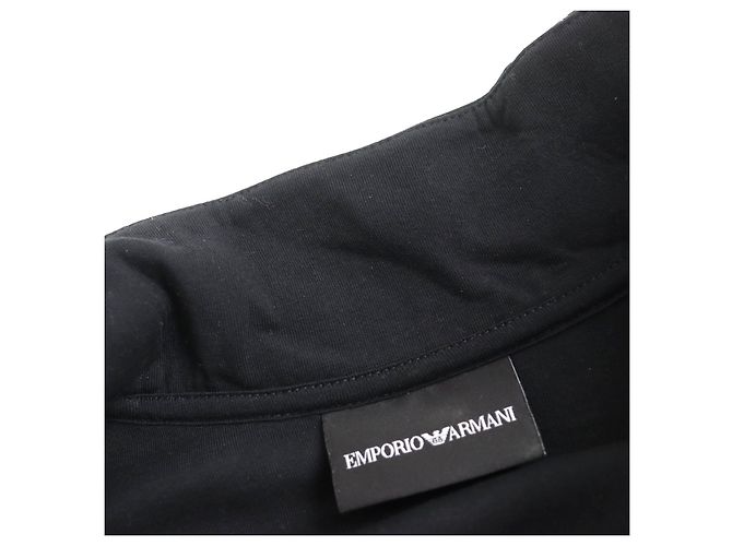 Emporio Armani Giacca da track con zip completa Armani nera L Nero - vista 13
