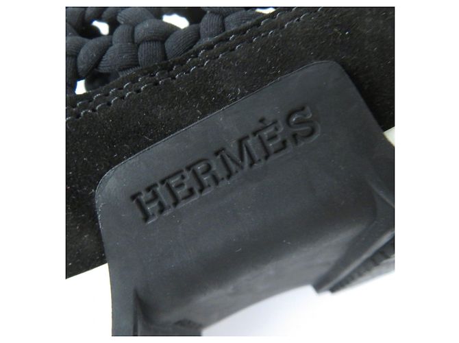Hermès Mocassini in pelle neri Hermes per donne Nero - vista 10