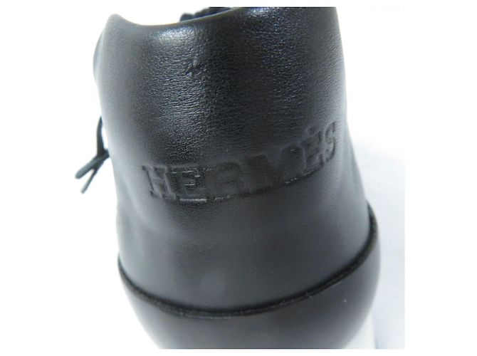 Hermès Mocassini in pelle neri Hermes per donne Nero - vista 11