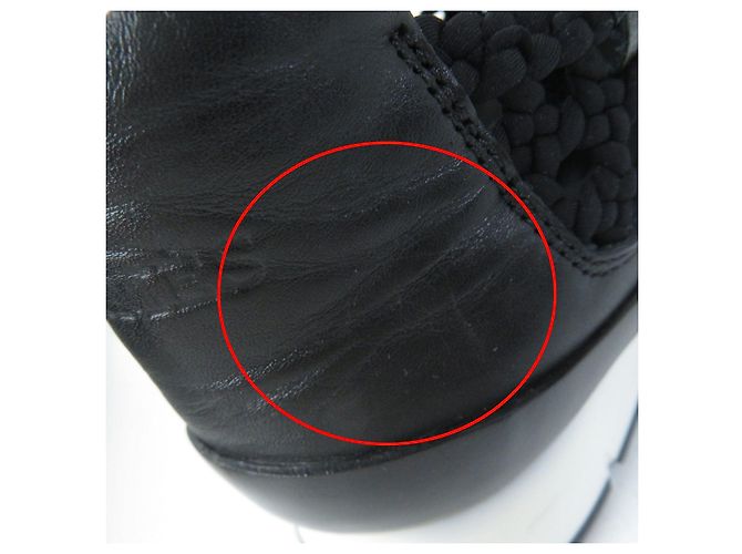 Hermès Mocassini in pelle neri Hermes per donne Nero - vista 12