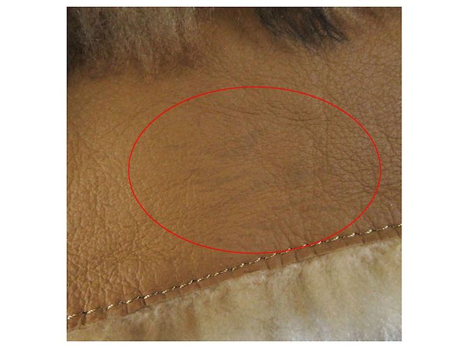 COACH Lamb Shearling Hooded Coat Brown - view 11