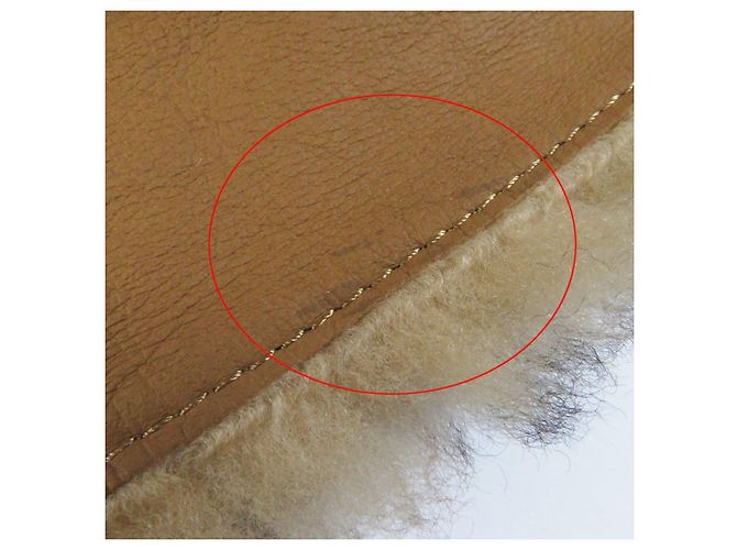 COACH Lamb Shearling Hooded Coat Brown - view 12