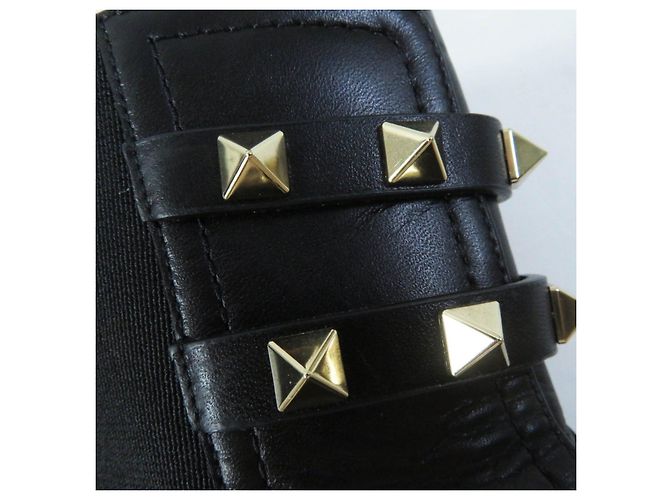 Stivaletti in pelle Valentino Rockstud da donna - vista 8