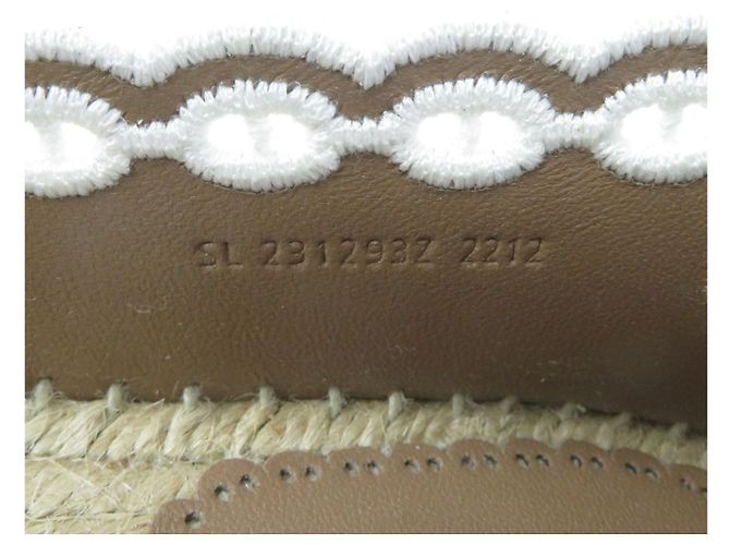 Hermès Guapa Chaine d'Ancre Espadrilles Weiß - Ansicht 11