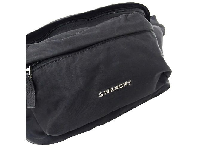 Schwarze Nylon Umhängetasche von Givenchy - Ansicht 8