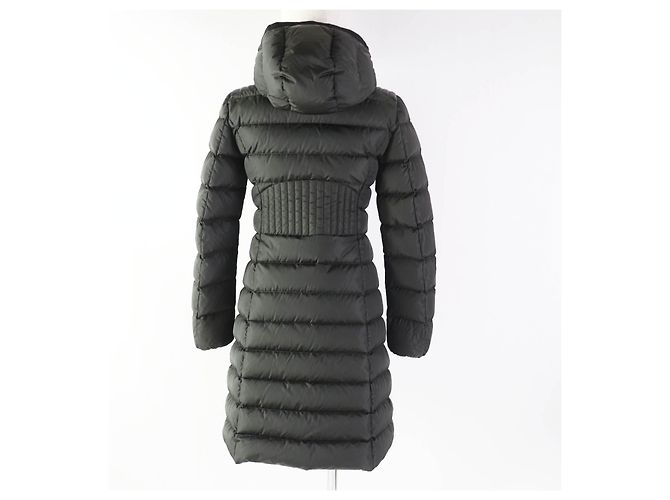 Abrigo con capucha de nylon Moncler Taleve Caqui - vista 3