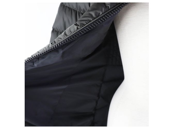 Abrigo con capucha de nylon Moncler Taleve Caqui - vista 4