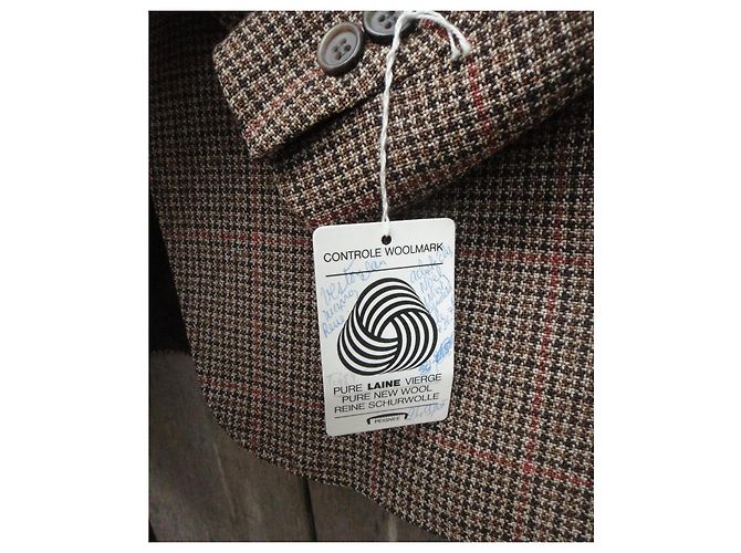 Autre Marque Brown Wool Blazer Jacket - view 3