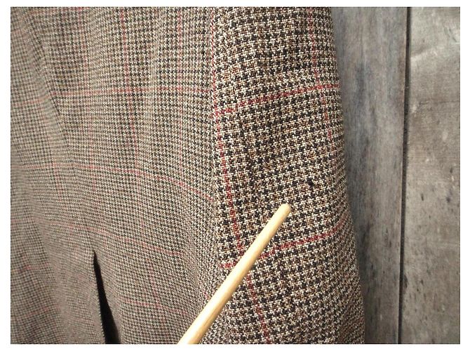 Autre Marque Brown Wool Blazer Jacket - view 4