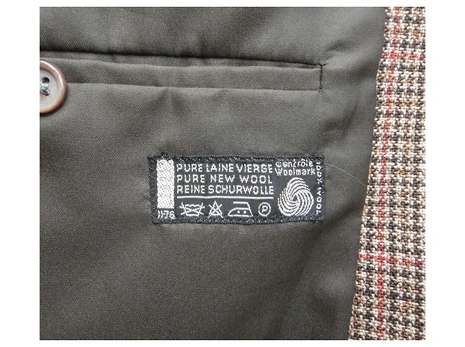 Autre Marque Brown Wool Blazer Jacket - view 6