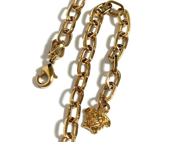 Collana Choker a Catena per Donna Versace Farfalla - vista 8