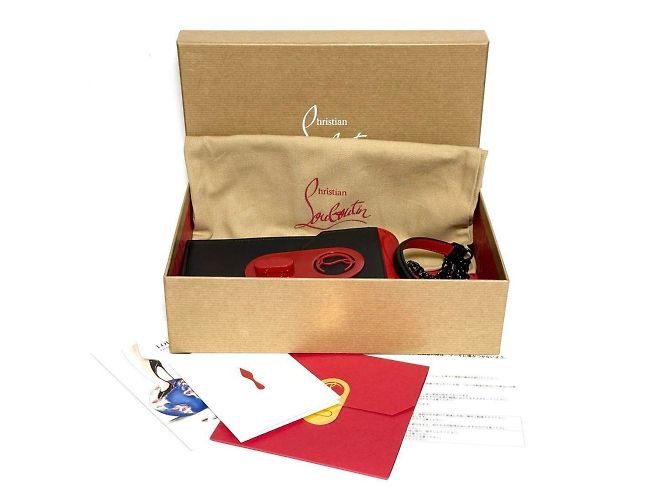 Pochette per smartphone a spalla Christian Louboutin per donne Nero - vista 10