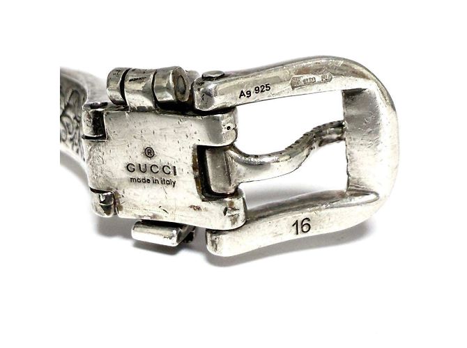 Bracciale a bangle testa di tigre GUCCI - vista 7