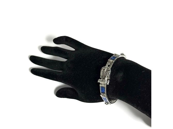 Bracciale a bangle testa di tigre GUCCI - vista 9
